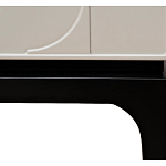 Тумбочка прикроватная с ящиком черно-серого цвета Noble Nightstand варинант исполнения - 6 | Loft Concept в Орле