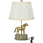 Настольная лампа из фарфора Лошадь Klark варинант исполнения - 2 | Loft Concept в Орле
