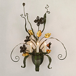 Бра с цветами и листьями Paradise Bush варинант исполнения - 3 | Loft Concept в Орле