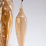 Подвесная люстра с ветвистым каркасом Sconce Caramel варинант исполнения - 2 | Loft Concept в Орле