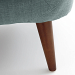 Кресло бирюзовое Pauley Turquoise Armchair варинант исполнения - 4 | Loft Concept в Орле