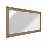 Зеркало прямоугольное с классической деревянной рамой Flowchart варинант исполнения - 1 | Loft Concept в Орле