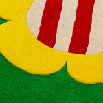 Дизайнерский ковер с цветами Poltronova Tappeto Prato Rug варинант исполнения - 6 | Loft Concept в Орле