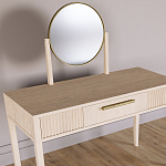 Туалетный Стол с зеркалом Primo Светлый дуб варинант исполнения - 3 | Loft Concept в Орле