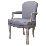 Кресло Aubrey Classical Armchair grey flax варинант исполнения - 3 | Loft Concept в Орле