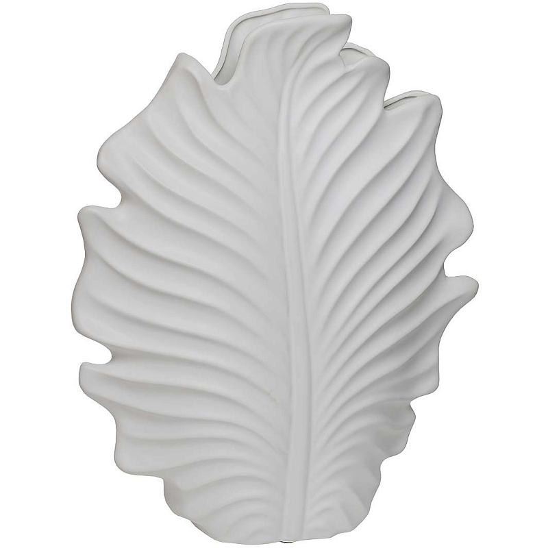 Ваза белая The straightened leaf Белый Ваза белая The straightened leaf Белый в Орле | Loft Concept