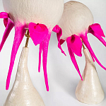 Торшер фуксия «Цветы из снов»  варинант исполнения - 2 | Loft Concept в Орле