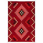 Плед хлопковый по мотивам башкирских орнаментов Ural and Siberian Patterns варинант исполнения - 1 | Loft Concept в Орле