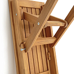 Деревянная скамья складная Jerome Wood Bench варинант исполнения - 4 | Loft Concept в Орле