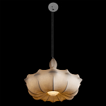 Подвесной светильник с белым фигурным абажуром и мягкими волнистыми краями Cloud Motion  варинант исполнения - 9 | Loft Concept в Орле