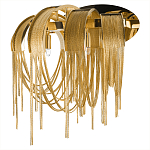 Бра с металиическими цепочками и дугообразными элементами Atlantis Chain варинант исполнения - 9 | Loft Concept в Орле