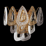 Бра с белыми и прозрачными подвесками Character Chandelier варинант исполнения - 2 | Loft Concept в Орле