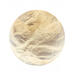 Бра в форме диска из натурального камня Cryptocrystalline Stone варинант исполнения - 1 | Loft Concept в Орле