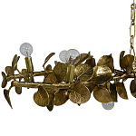 Линейная люстра Brass Eucalyptus Branches Lighting Chandelier варинант исполнения - 2 | Loft Concept в Орле