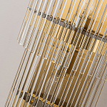 Бра с золотистым основанием и прозрачными трубками Nembus варинант исполнения - 5 | Loft Concept в Орле