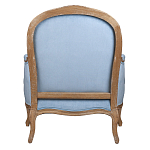 Кресло Ava Classical Armchair light blue velour варинант исполнения - 3 | Loft Concept в Орле