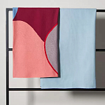 Плед из хлопка с абстрактным принтом Elysian Flow Ember варинант исполнения - 6 | Loft Concept в Орле