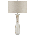 Настольная лампа на конусовидном корпусе с чашей и с тканевым абажуром Daydreaming варинант исполнения - 3 | Loft Concept в Орле