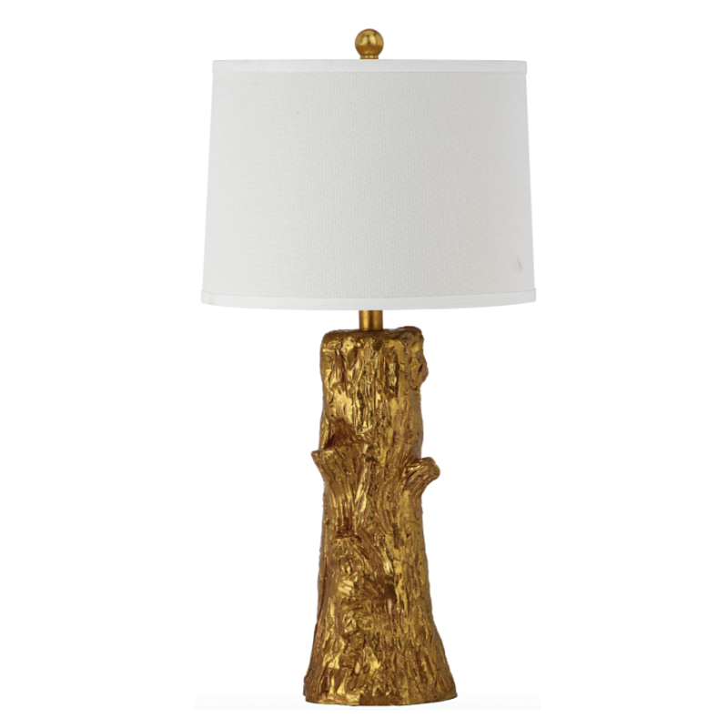 Настольная лампа Gold Stump Глянцевое золото Белый Настольная лампа Gold Stump Глянцевое золото Белый в Орле | Loft Concept