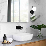 Бра с матовым плафоном в форме шара и зеркальной плоской панелью Lunar Echo  варинант исполнения - 2 | Loft Concept в Орле