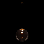 Подвесной светильник со стеклянным прозрачным плафоном в форме шара и золотыми металлическим акцентами 30 ClassiCon варинант исполнения - 3 | Loft Concept в Орле