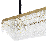 Люстра с хрустальными подвесками Riche Crystal Metal Chandelier 12 варинант исполнения - 3 | Loft Concept в Орле