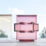 Стол журнальный в форме кубов Acrylic Furniture Lumina Crimson Clarity варинант исполнения - 9 | Loft Concept в Орле