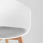 Стул из пластика с мягким сиденьем Eames варинант исполнения - 6 | Loft Concept в Орле