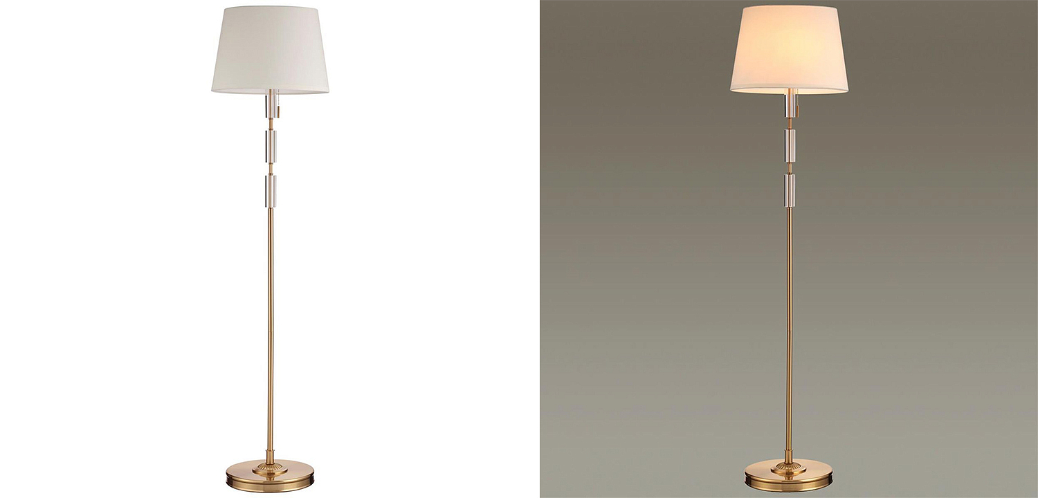 Торшер Ramona White Floor lamp Торшер Ramona White Floor lamp - Loft-Concept в Орле