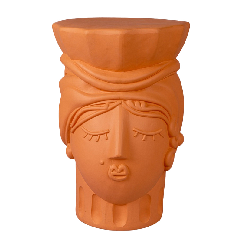 Приставной столик Seletti Testa di Moro Woman Терракотовый Приставной столик Seletti Testa di Moro Woman Терракотовый в Орле | Loft Concept