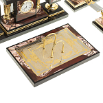 Настольный письменный набор из яшмы Manager Organizer варинант исполнения - 4 | Loft Concept в Орле