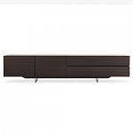 Дизайнерский комод коричневый с 2-мя ящиками и дверцами Pandora варинант исполнения - 1 | Loft Concept в Орле