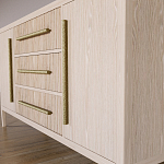 Буфет Primo с тремя ящиками и двумя фасадами Светлый дуб варинант исполнения - 7 | Loft Concept в Орле