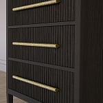 Комод Primo с 3 выдвижными ящиками Темный орех варинант исполнения - 3 | Loft Concept в Орле