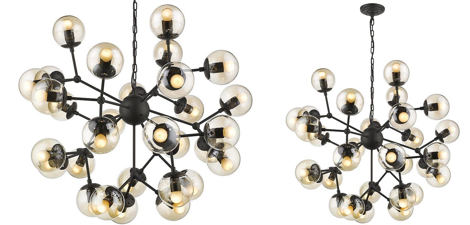 Люстра Modo Chandelier black Люстра Modo Chandelier black - Loft-Concept в Орле