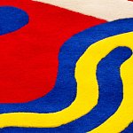 Дизайнерский ковер в виде бабочки Poltronova Tappeto Farfalla Rug варинант исполнения - 9 | Loft Concept в Орле