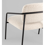 Кресло лаунж Rooney букле белый варинант исполнения - 3 | Loft Concept в Орле