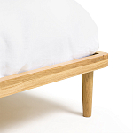 Кровать из массива дуба с пружинным блоком Mateta варинант исполнения - 7 | Loft Concept в Орле