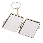 Зеркало брелок складное двухстороннее из натурального камня Малахит Stone Mirrors варинант исполнения - 3 | Loft Concept в Орле