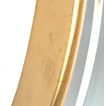 Зеркало в золотой деревянной раме Riviera варинант исполнения - 1 | Loft Concept в Орле