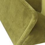 Кресло велюровое оливковое с подушкой Relaxation Soft варинант исполнения - 3 | Loft Concept в Орле