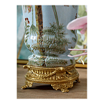 Ваза из фарфора с бронзовыми элементами Tropical Garden варинант исполнения - 5 | Loft Concept в Орле