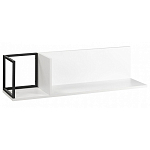 Полка навесная белая открытая Strict Lines  варинант исполнения - 1 | Loft Concept в Орле