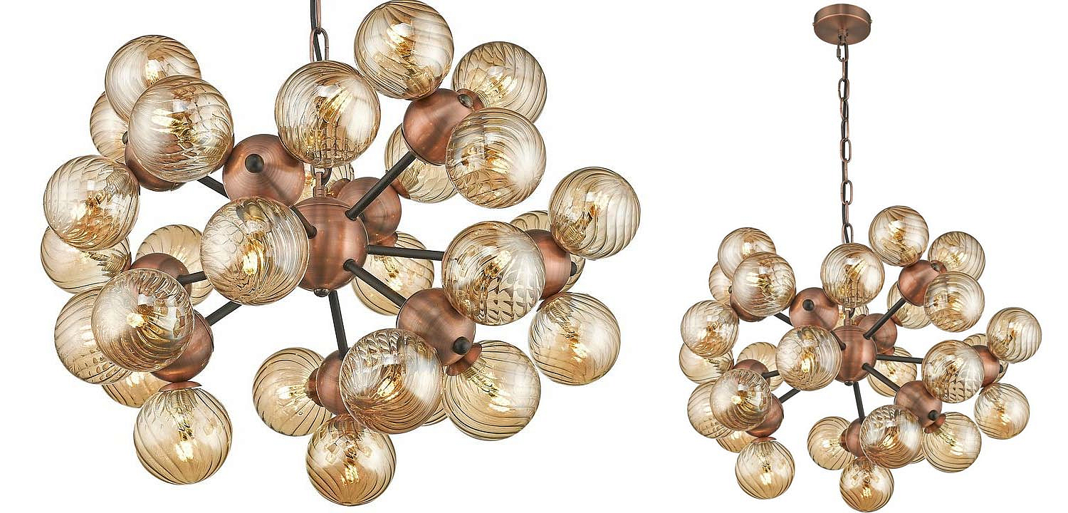 Люстра Berries Chandelier Amber 50 Люстра Berries Chandelier Amber 50 - Loft-Concept в Орле