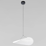 Подвесной светильник с белым тканевым плафоном в форме облака Crystal Cloud Junction варинант исполнения - 2 | Loft Concept в Орле