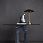 Настольная лампа с перфорированным металлическим рассеивателем Through варинант исполнения - 3 | Loft Concept в Орле