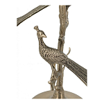 Столик с круглой стеклянной столешницей и корпусом в виде двух павлинов на ветке Table Two Peacocks варинант исполнения - 5 | Loft Concept в Орле