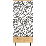 Шкаф с принтом Leaf bouquet варинант исполнения - 2 | Loft Concept в Орле