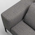 Мебельная ткань Шенилл серый цвет 142 см T4-46 варинант исполнения - 9 | Loft Concept в Орле