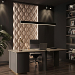 Гипсовая 3D панель с принтографией PM-108 варинант исполнения - 6 | Loft Concept в Орле